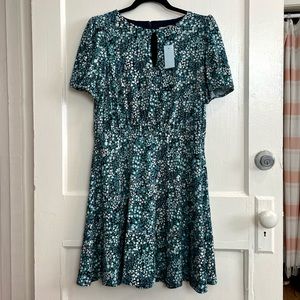 Loft Puff Sleeve Wildflower Dress
